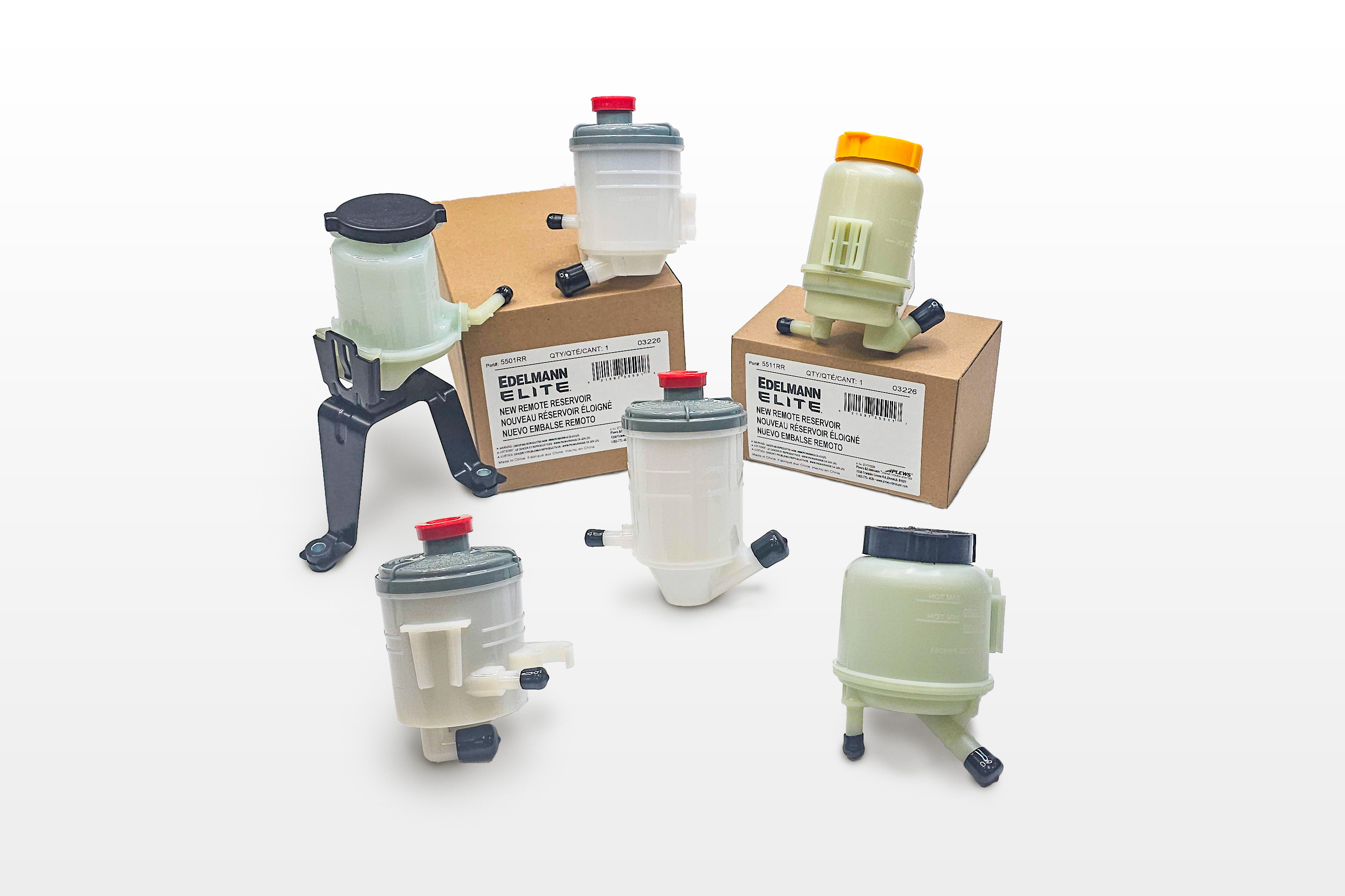 Edelmann Elite Remote Reservoirs product lineup